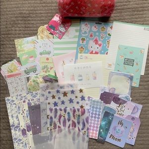Grab bag stationary-scrapbook set
